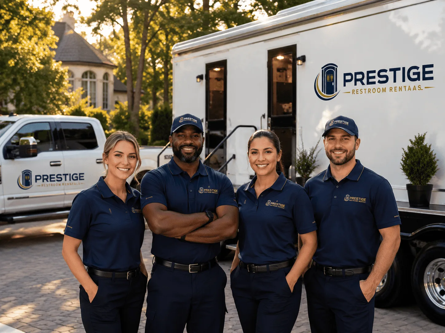 Trusted Luxury Portable Restrooms company in Kilbourne, IL
